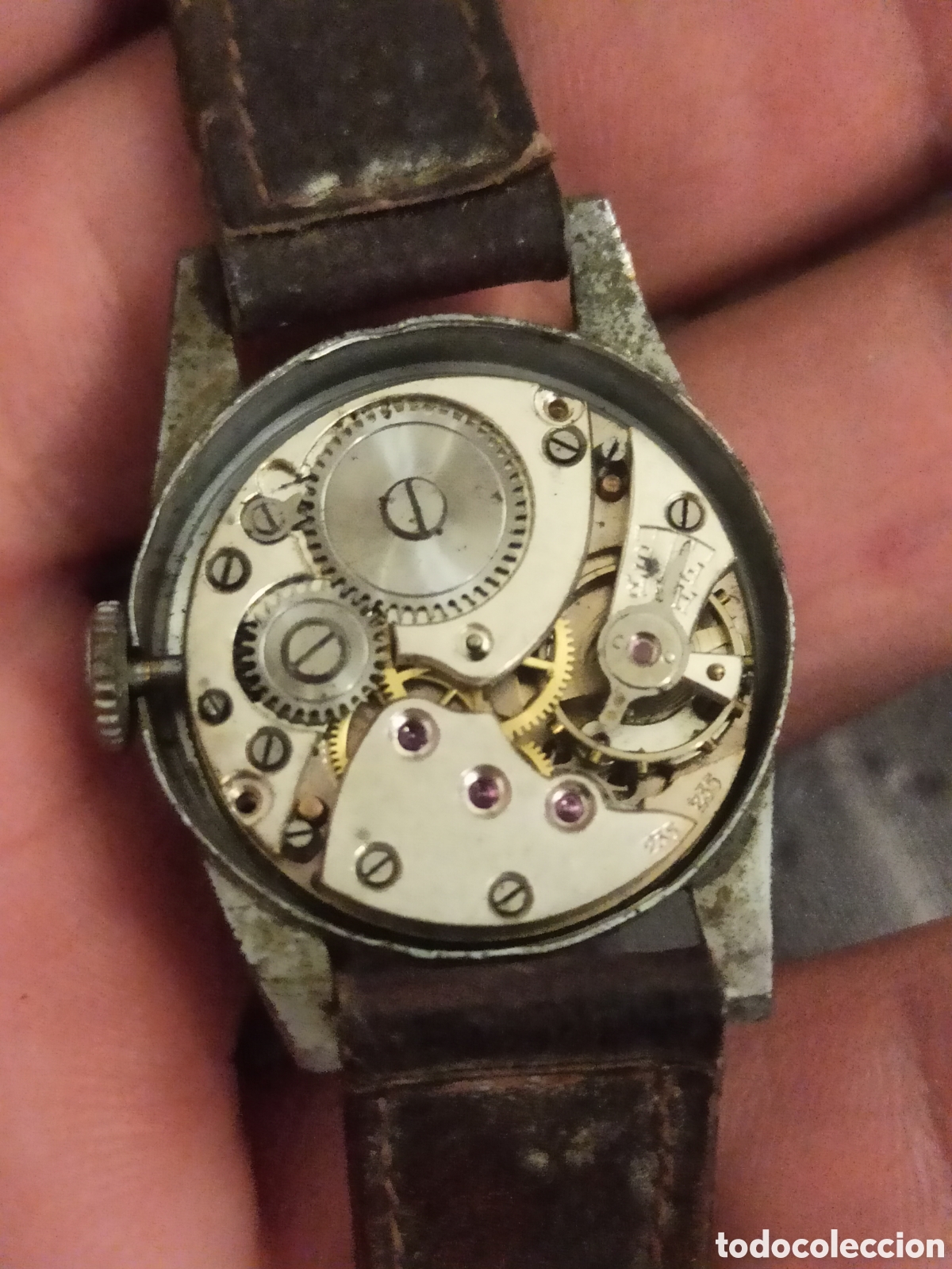 Relojes de pulsera: Antiguo Reloj Etanche No funciona - Foto 2