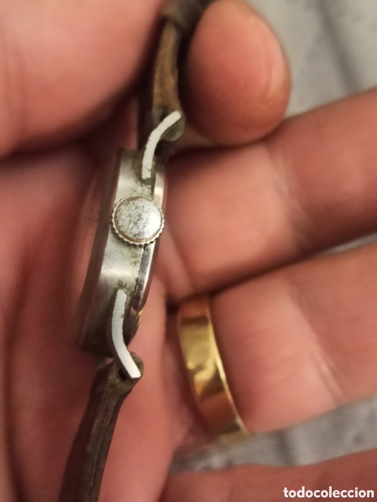 Relojes de pulsera: Antiguo Reloj Etanche No funciona - Foto 3