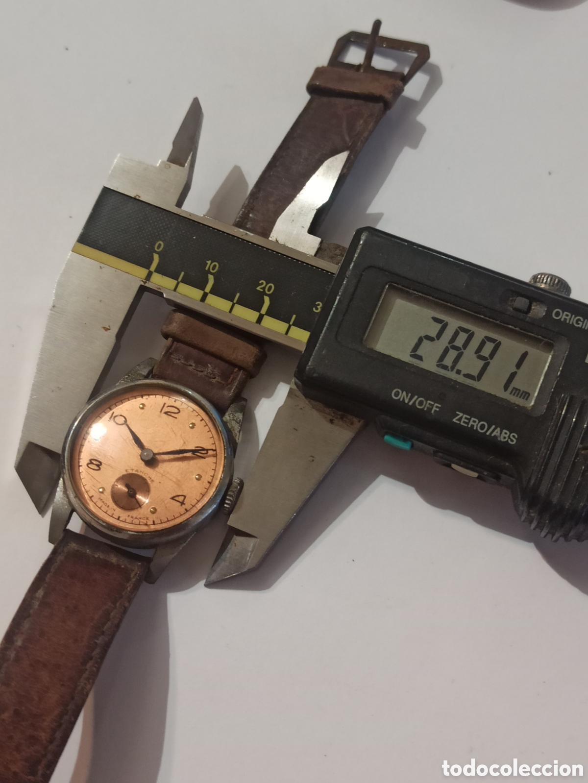 Relojes de pulsera: Antiguo Reloj Etanche No funciona - Foto 8