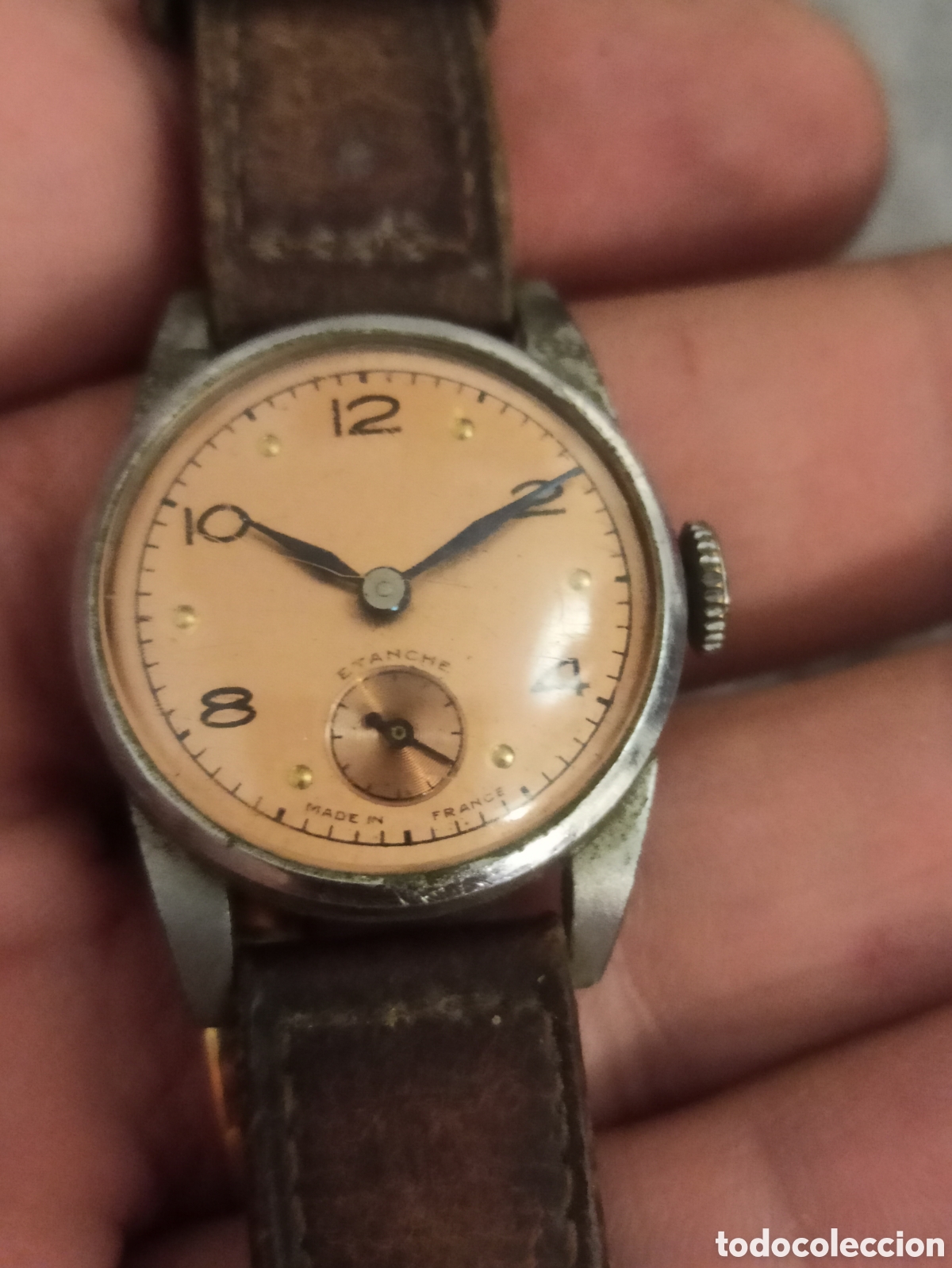 Relojes de pulsera: Antiguo Reloj Etanche No funciona - Foto 1