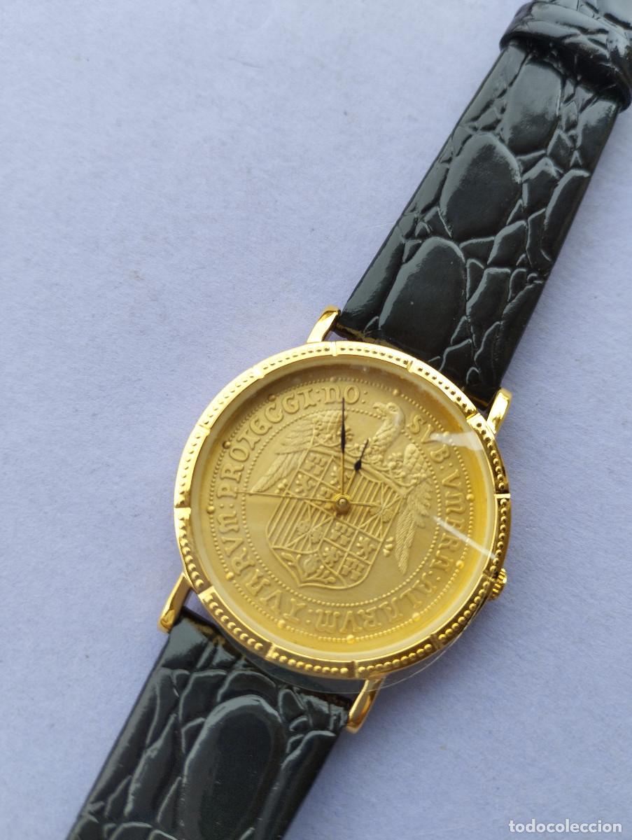 reloj de pulsera chapado en oro nuevo con sus p - Compra venta en