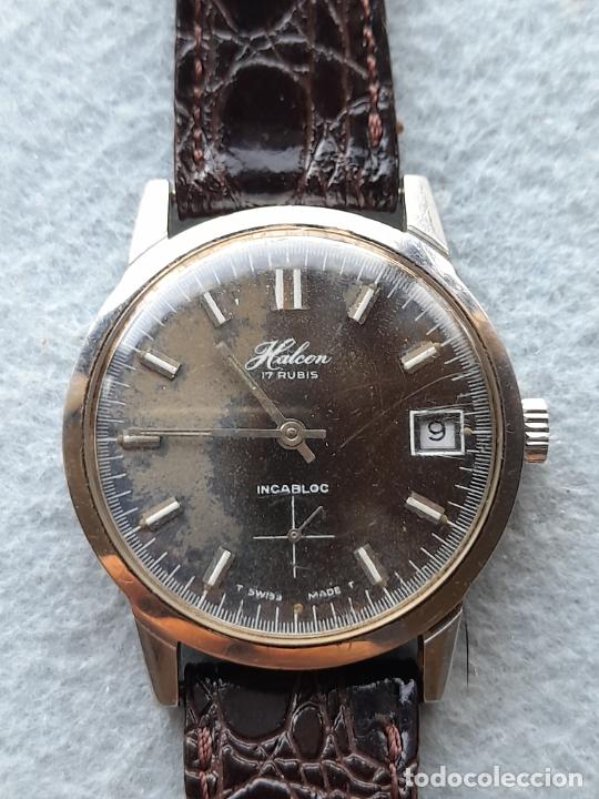 Relojes de pulsera: Reloj Marca Halcon. Cl&aacute;sico de Caballero. Funcionando. - Foto 11