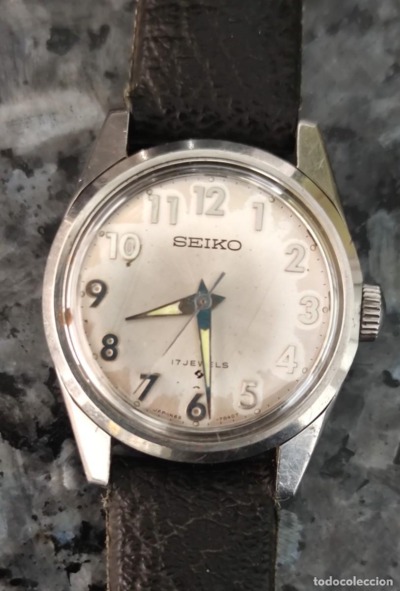seiko 66-7970. cadete acero - Buy Antique wristwatches with manual charge  on todocoleccion