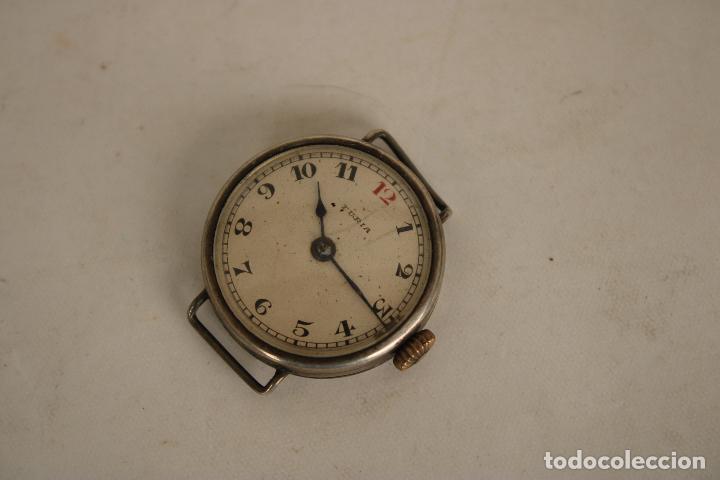 Relojes de pulsera: reloj de plata marca turia - Foto 1