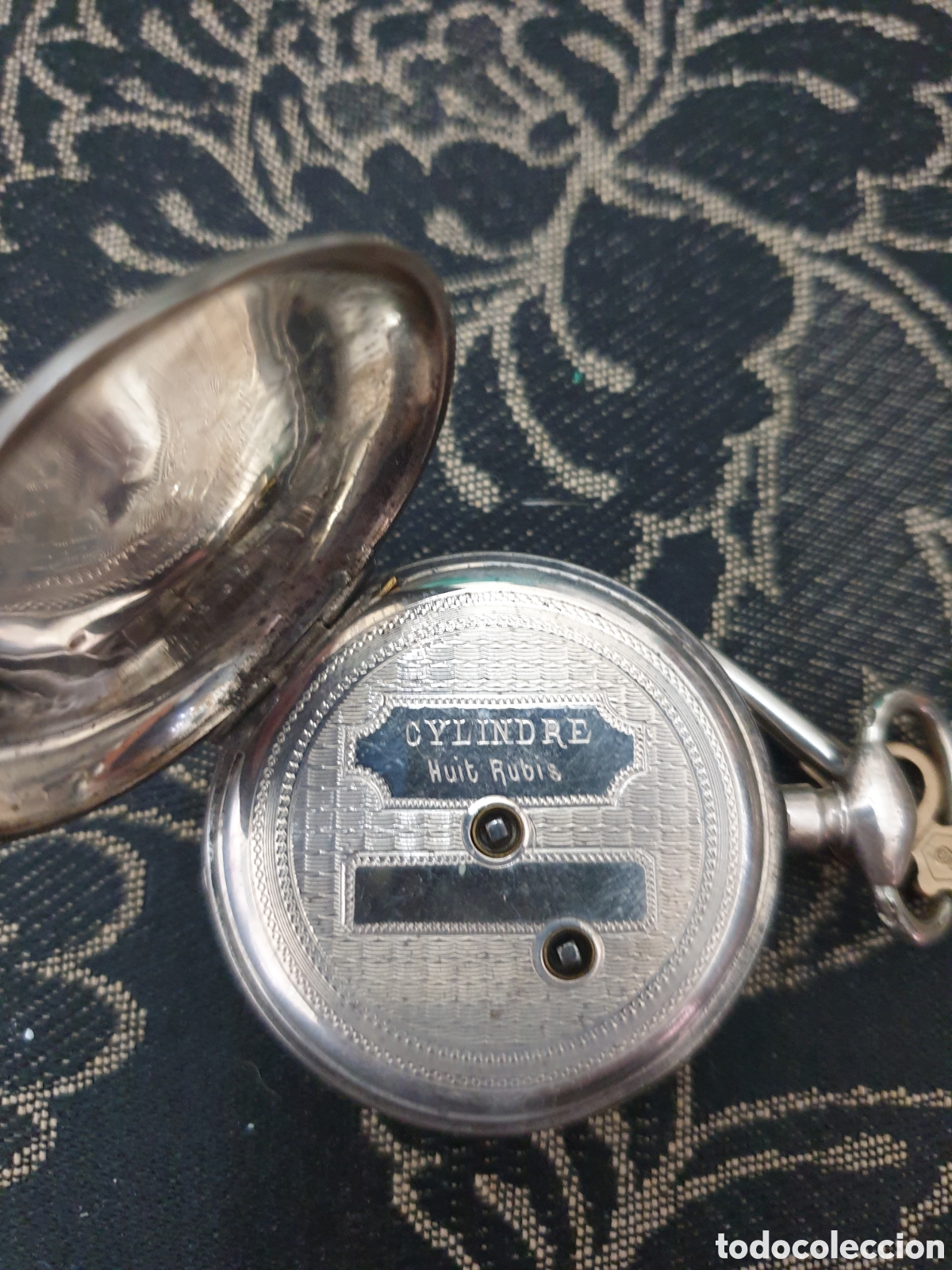 Relojes de pulsera: Reloj de plata muy antiguo funcionando - Foto 1