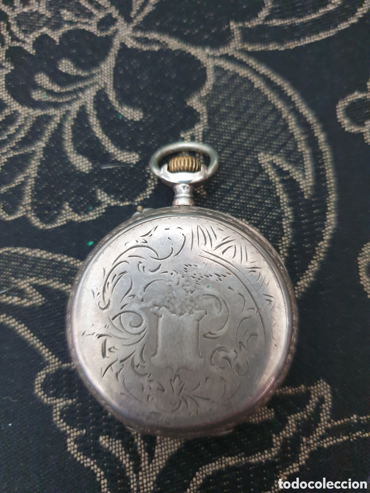 Relojes de pulsera: Reloj de plata antiguo funcionando - Foto 2