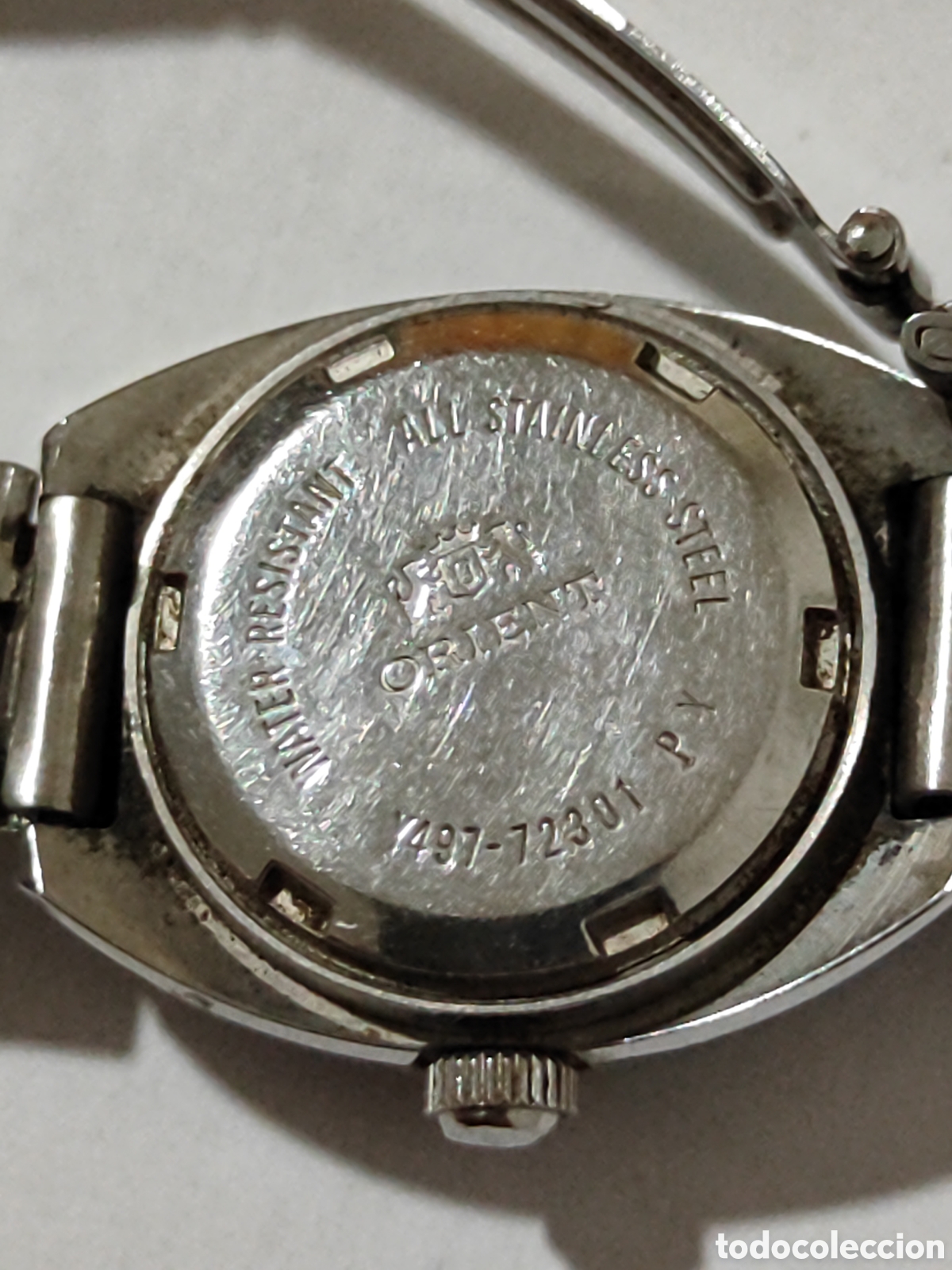 Relojes de pulsera: ANTIGUO RELOJ DE SE&Ntilde;ORA ORIENT FUNCIONA - Foto 3