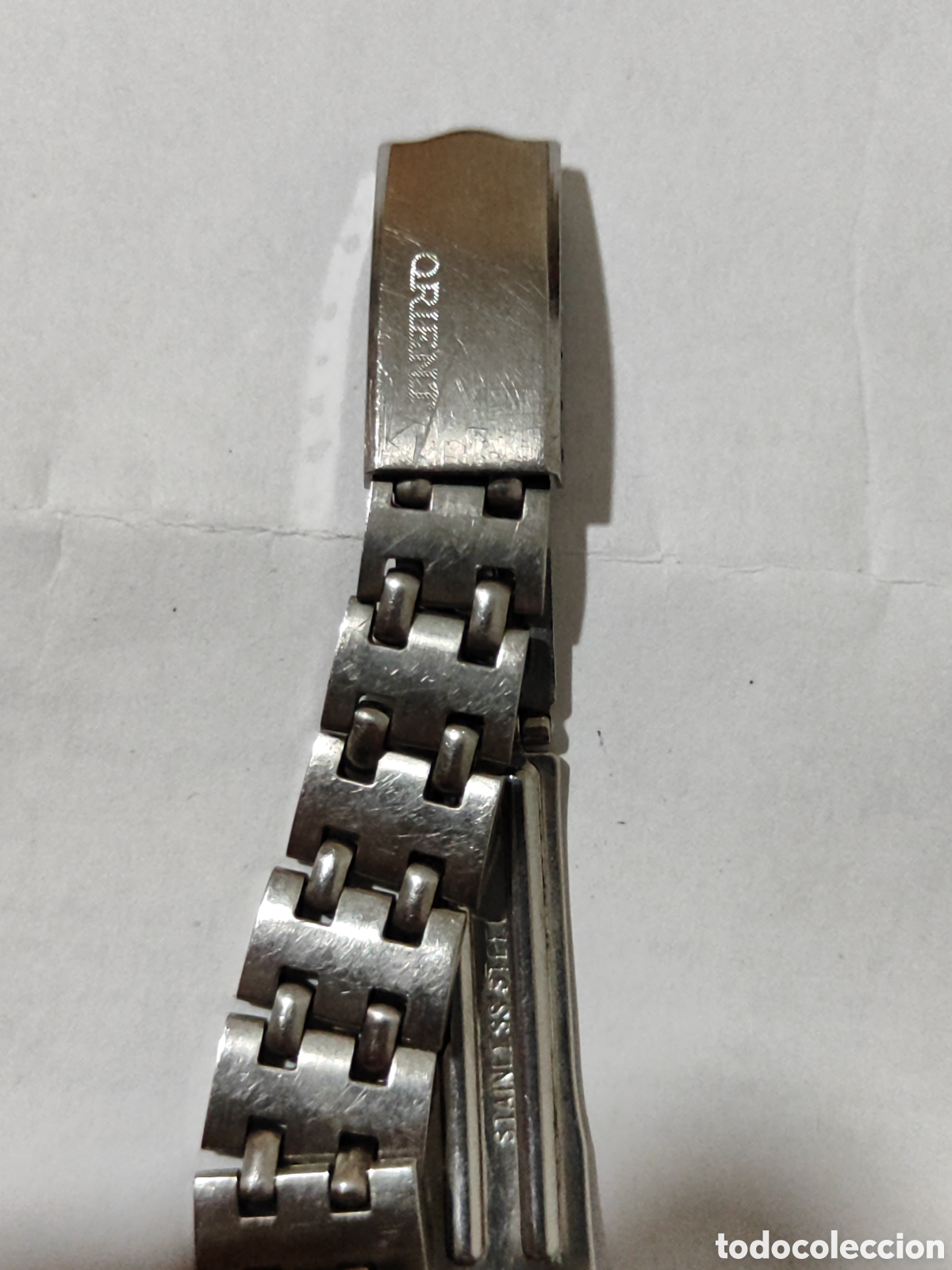 Relojes de pulsera: ANTIGUO RELOJ DE SE&Ntilde;ORA ORIENT FUNCIONA - Foto 4