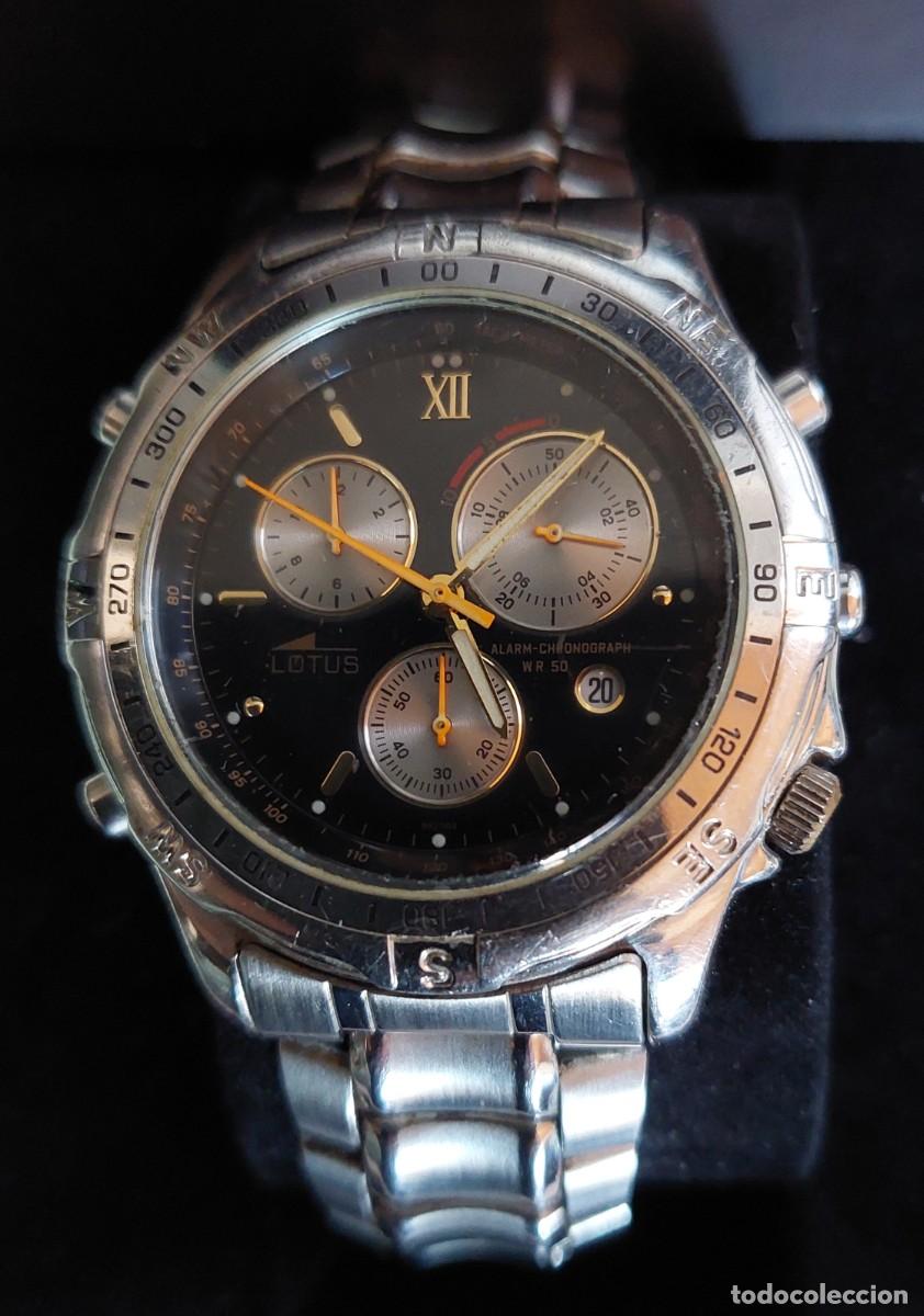 Relojes de pulsera: Reloj pulsera cron&oacute;metro LOTUS - Foto 2