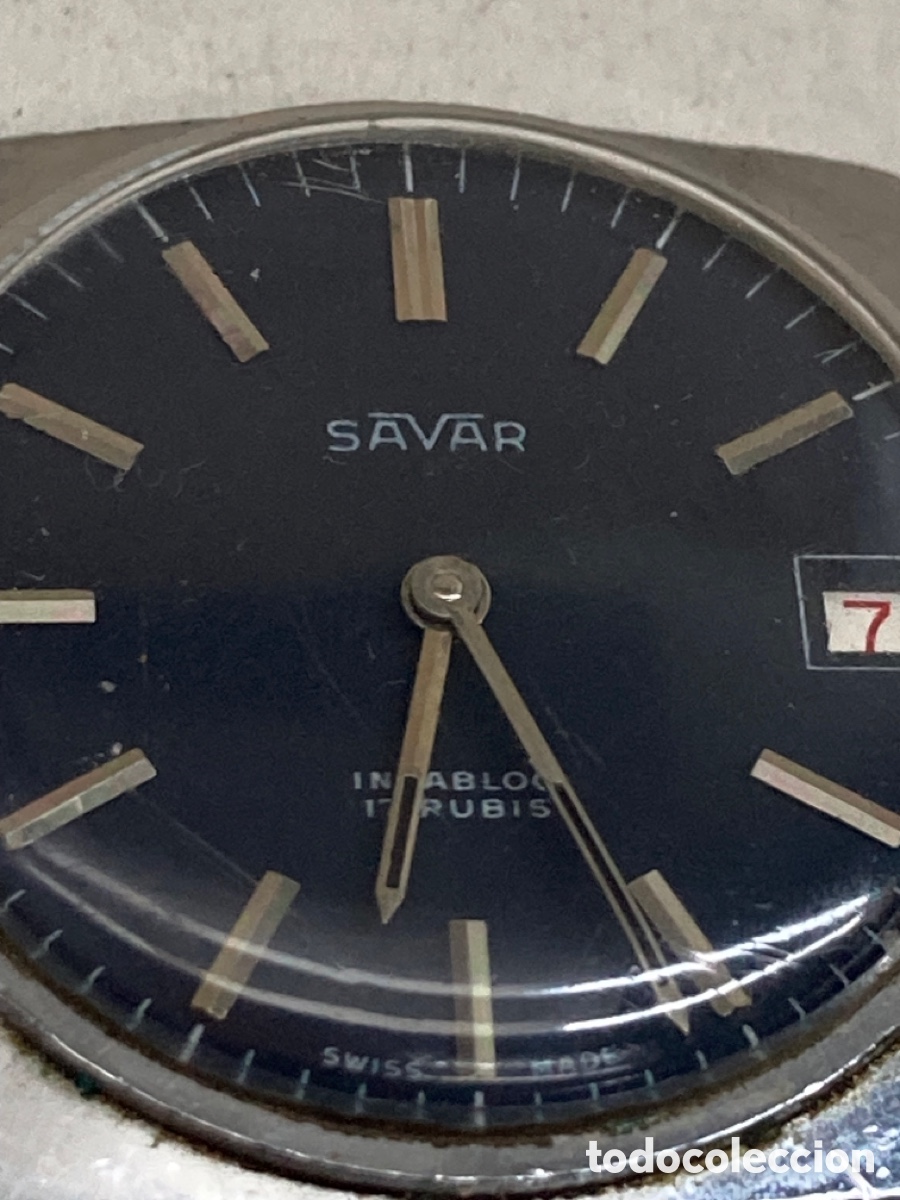 Relojes de pulsera: Reloj Savar de carga manual - Foto 2