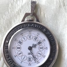 Relojes de pulsera: ANTIGUO RELOJ DE PLATA NR SWISS MADE CONFEDERATIO HELVETICA,CARGA MANUAL.