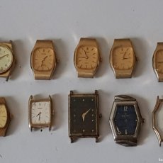Relojes de pulsera: LOTE DE 10 RELOJES PARA REPUESTOS, RESTAURAR O REPARAR. Lote 393900059