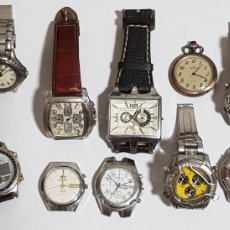 Relojes de pulsera: LOTE DE 10 RELOJES PARA REPUESTOS, RESTAURAR O REPARAR. Lote 393901389