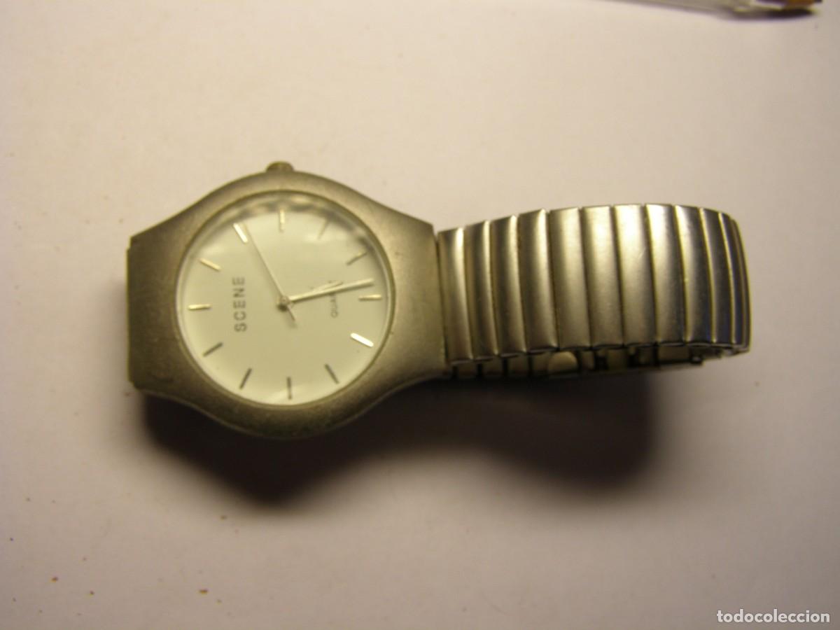 Relojes de pulsera: Reloj de pulsera marca SCENE. - Foto 2