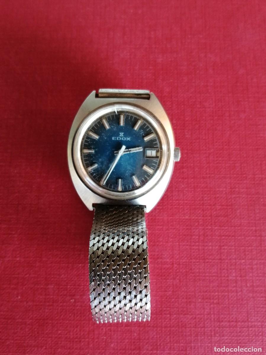 Relojes de pulsera: Relox Edox de cuerda - Foto 2