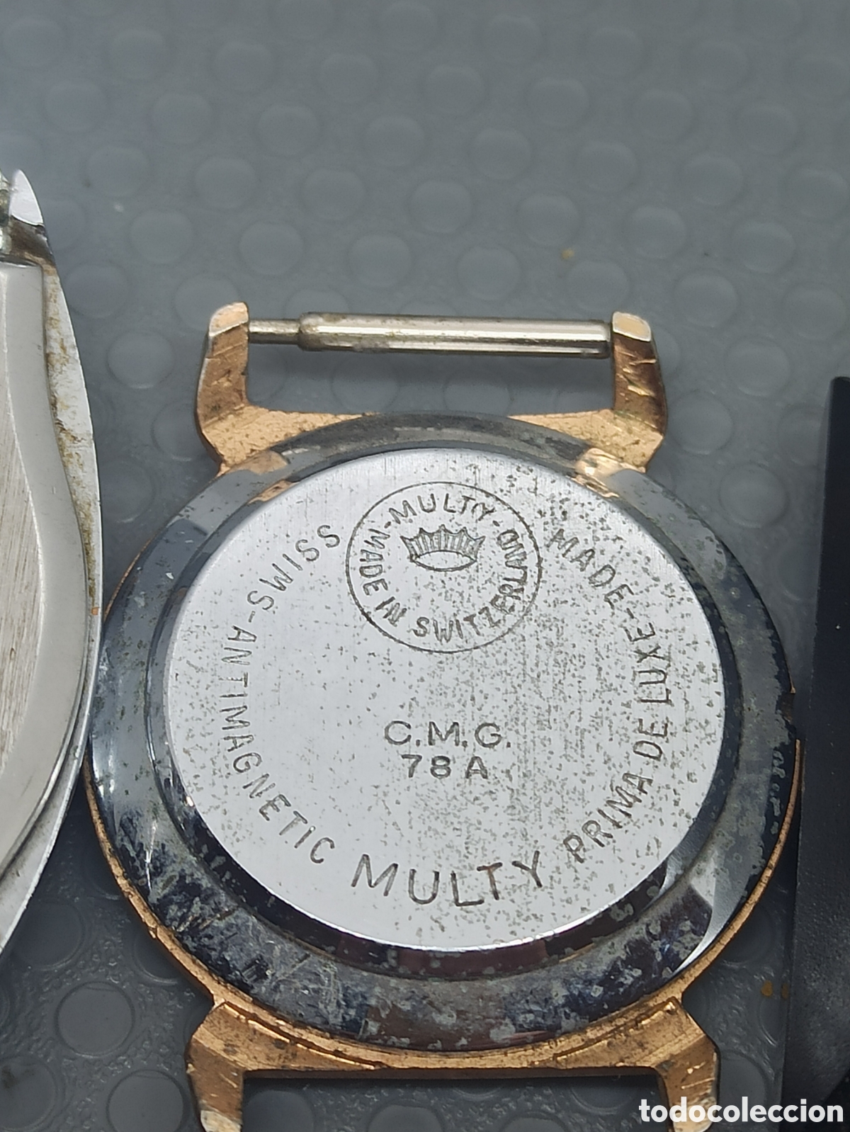 Relojes de pulsera: Lotes de 3 relojes mec&aacute;nicos uno funciona - Foto 5