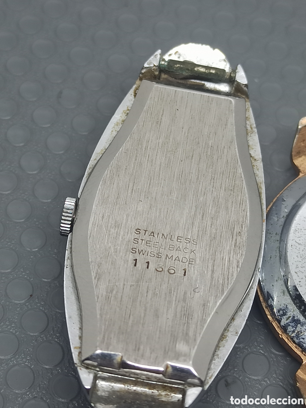 Relojes de pulsera: Lotes de 3 relojes mec&aacute;nicos uno funciona - Foto 6