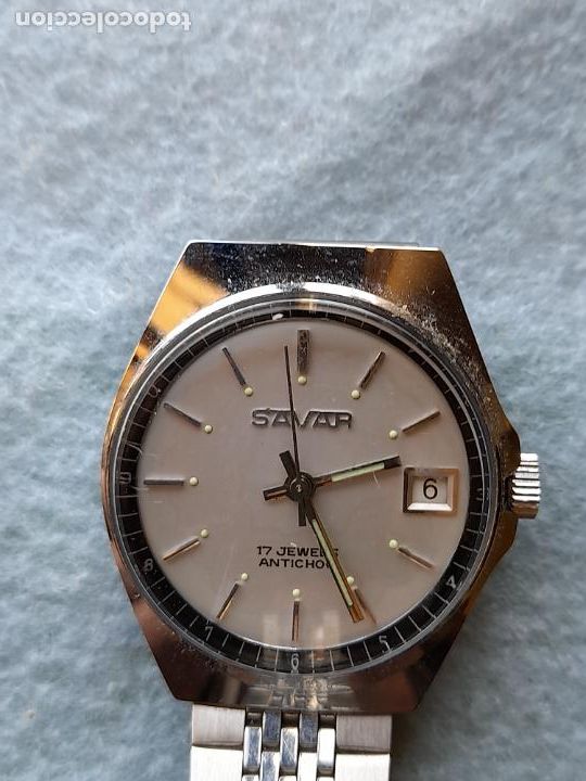 Relojes de pulsera: Reloj Marca Savar. Cl&aacute;sico de dama. Funcionando. - Foto 7
