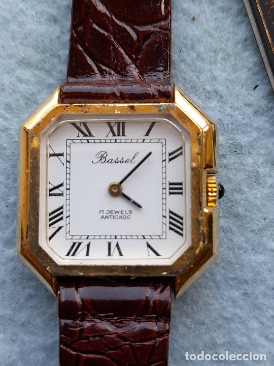 Relojes de pulsera: Reloj marca Bassel. Cl&aacute;sico de dama. Funcionando - Foto 2