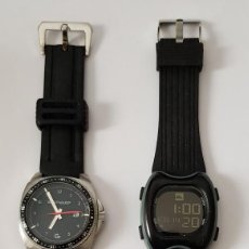 Relojes de pulsera: LOTE DE 2 RELOJES FUNCIONANDO