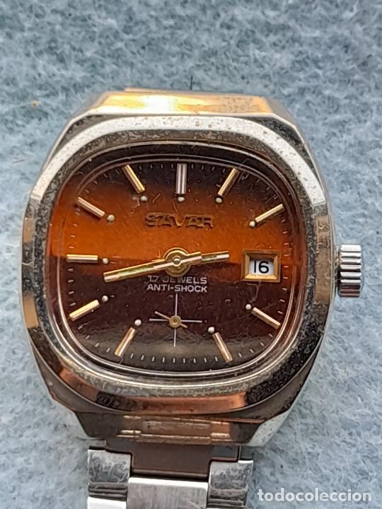 Relojes de pulsera: Reloj Marca Savar. Cl&aacute;sico de dama. Funcionando - Foto 7