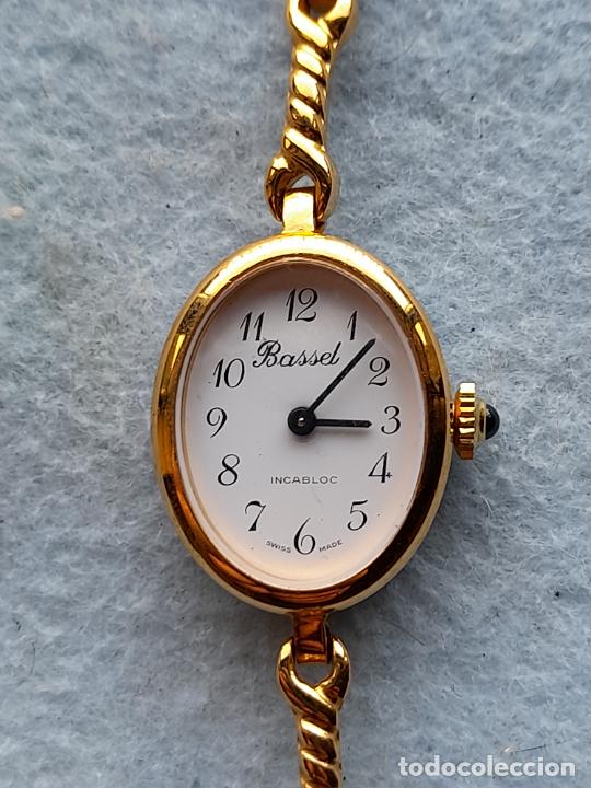 Relojes de pulsera: Reloj marca Bassel. Cl&aacute;sico de dama. Funcionando - Foto 9