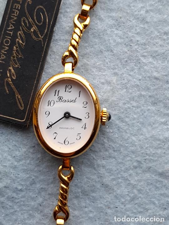 Relojes de pulsera: Reloj marca Bassel. Cl&aacute;sico de dama. Funcionando - Foto 1