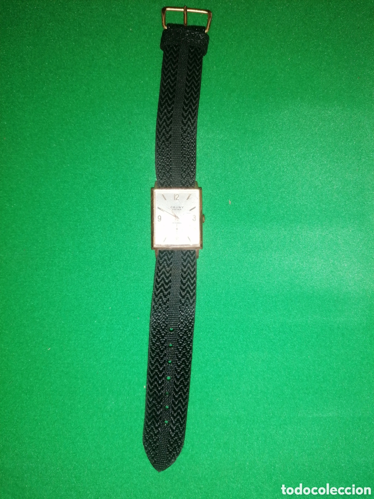 Relojes de pulsera: Antiguo reloj CAUNY PRIMA - Foto 5