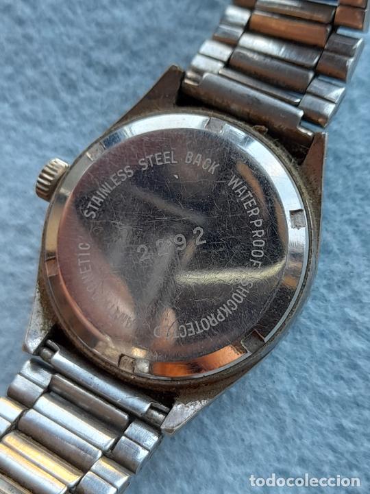 Relojes de pulsera: Reloj Marca Savar. Cl&aacute;sico de caballero. - Foto 6