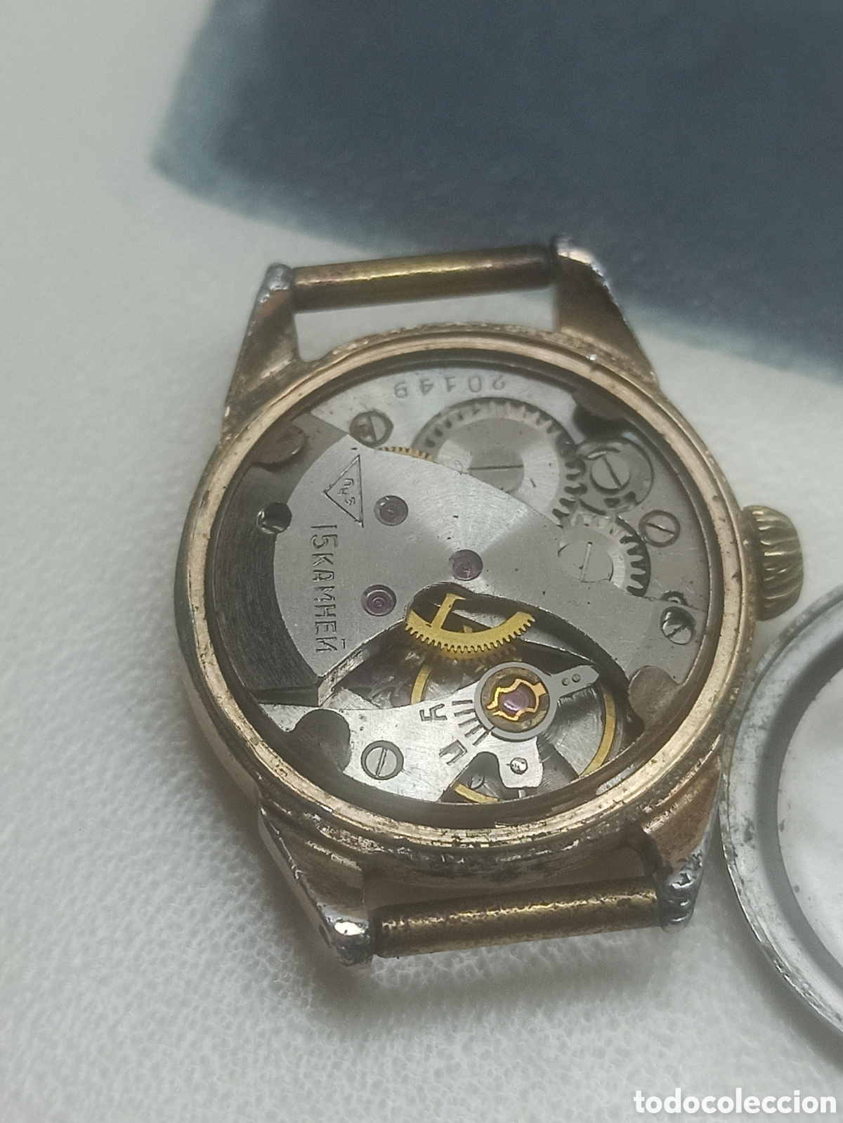 Relojes de pulsera: Reloj Sovi&eacute;tico cuerda manual - Foto 2