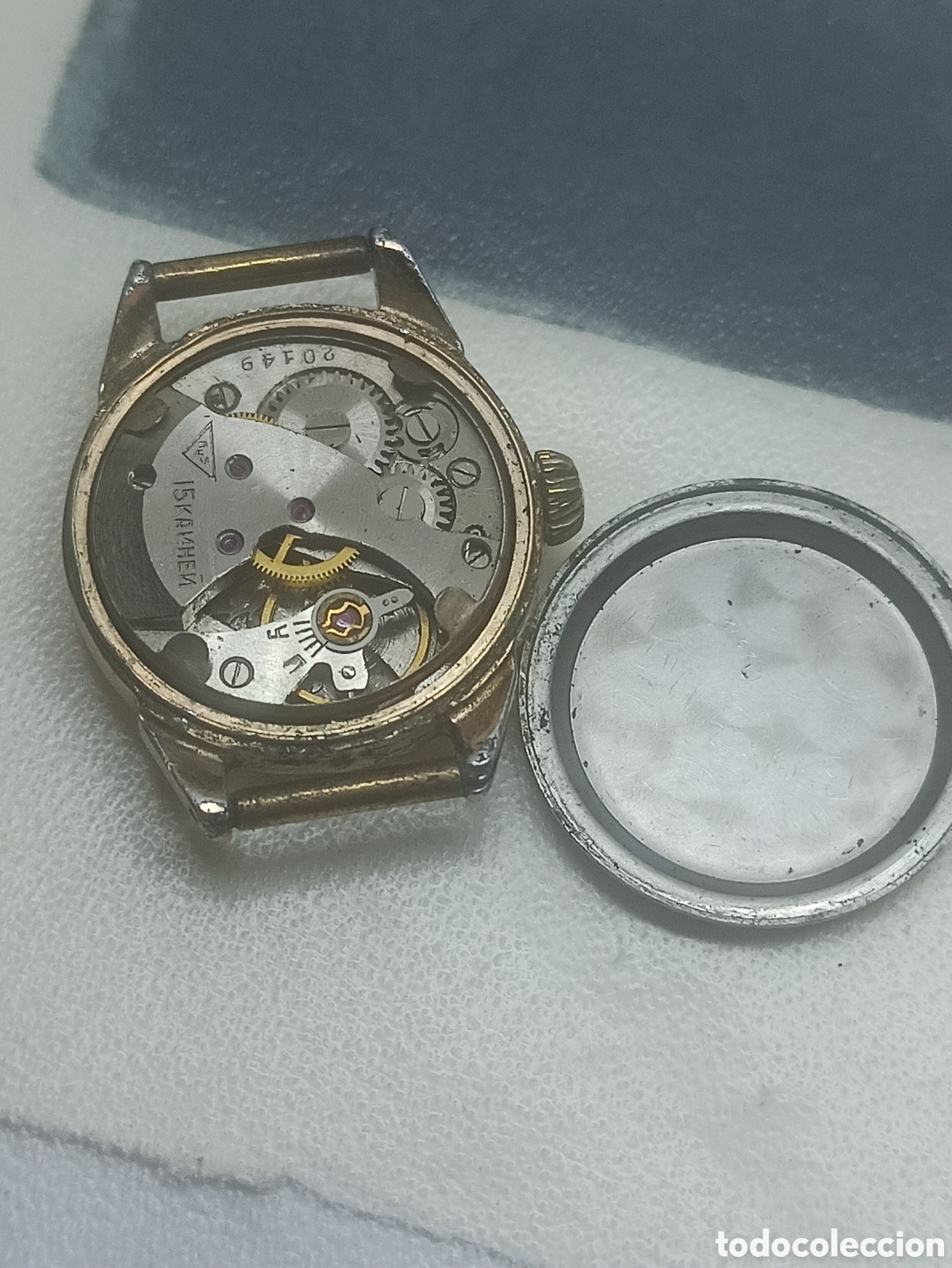 Relojes de pulsera: Reloj Sovi&eacute;tico cuerda manual - Foto 3