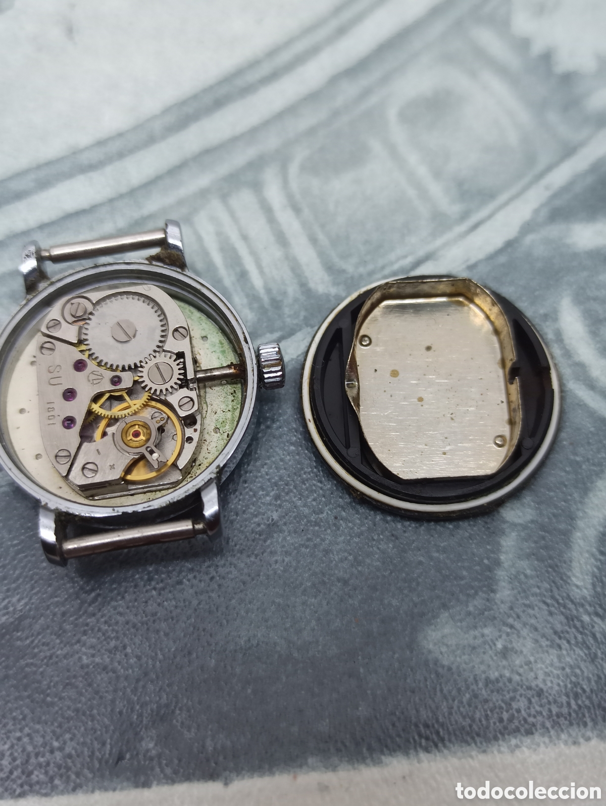 Relojes de pulsera: Reloj Luch Sovi&eacute;tico cuerda manual funciona - Foto 4