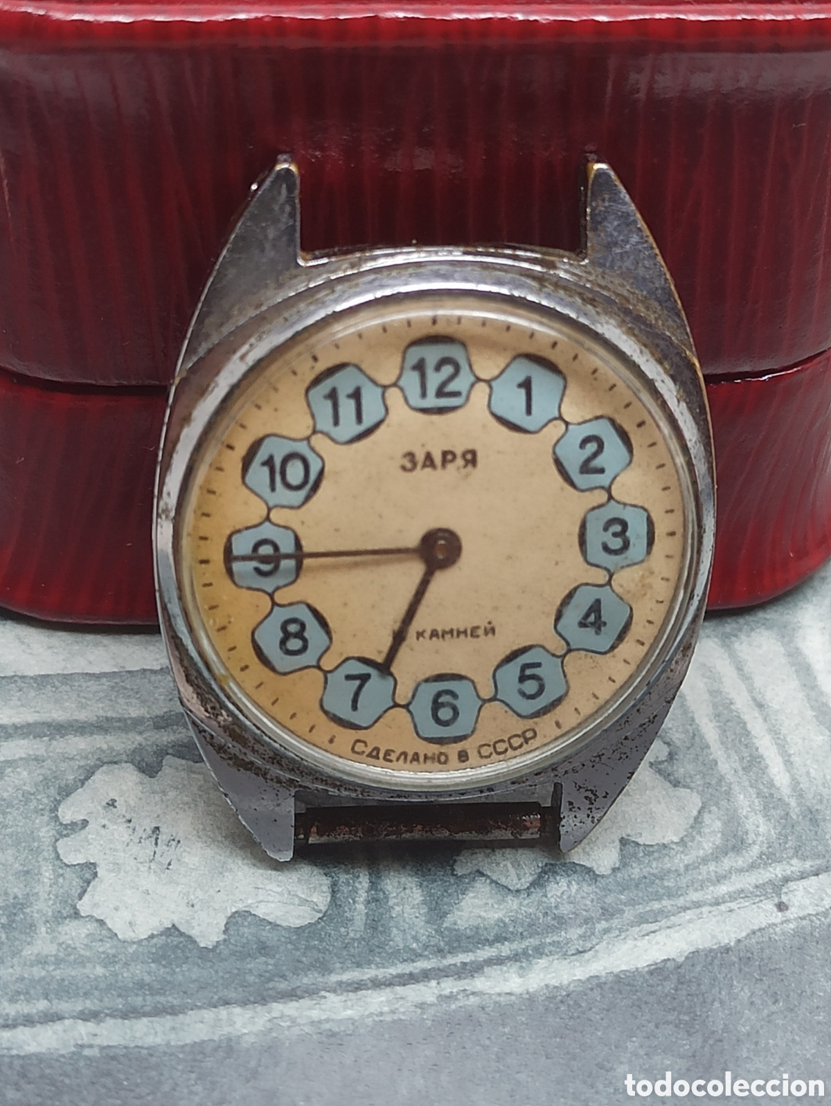 Relojes de pulsera: Reloj Sovi&eacute;tico cuerda manual no funciona - Foto 4