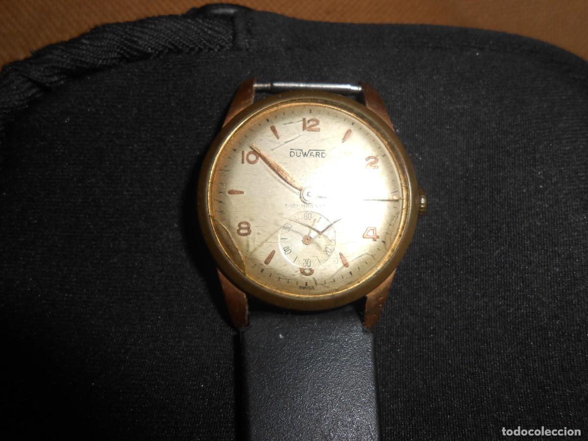 Relojes de pulsera: RELOJ   DUWARD   -Decada de los 50 - No funciona- - Foto 4