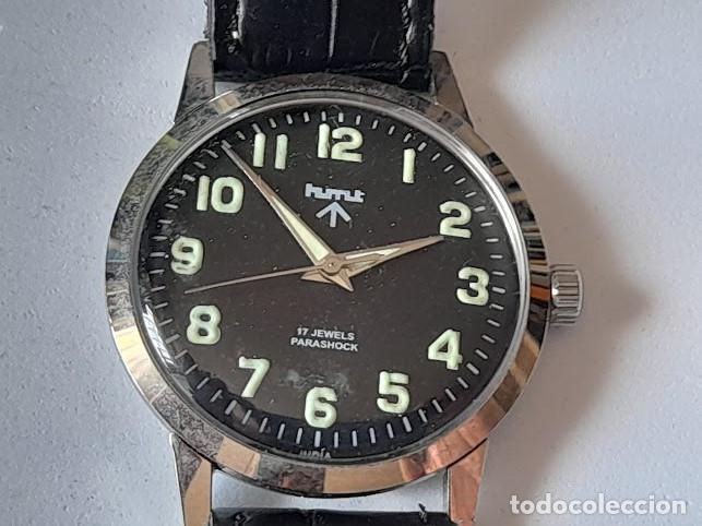 Relojes de pulsera: Reloj Militar manual, funciona - Foto 3