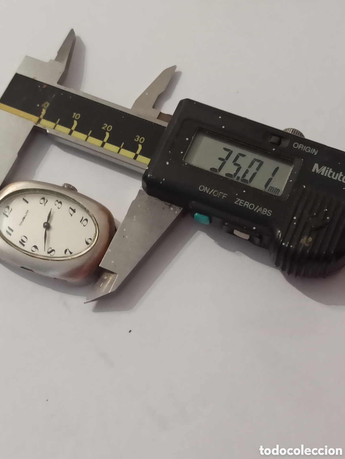 Relojes de pulsera: Reloj Dubl&iacute;n cuerda manual funciona - Foto 6
