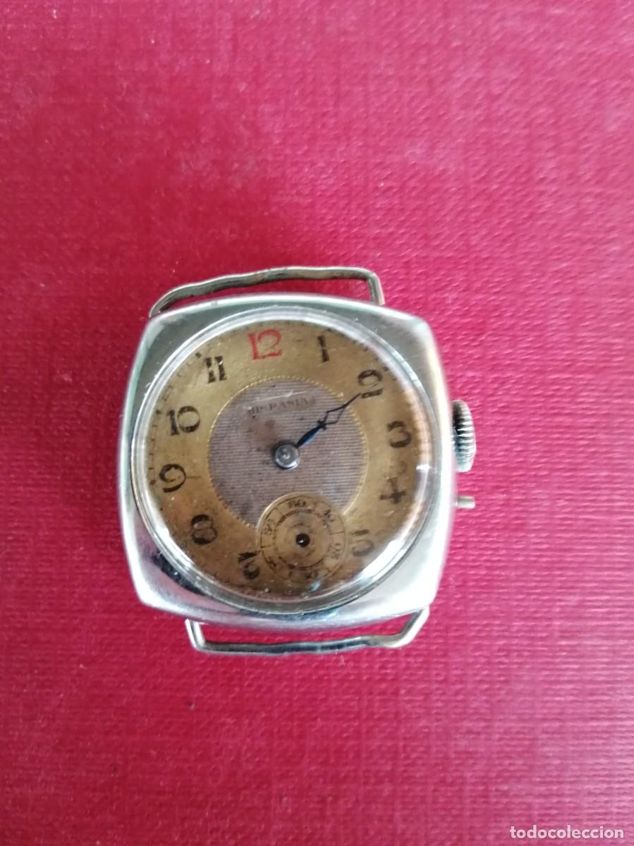 Relojes de pulsera: Antiguo Reloj Hispania - Foto 2