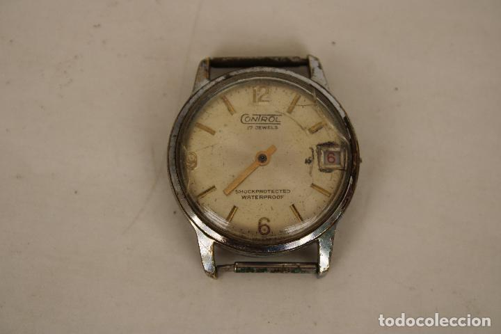 Relojes de pulsera: antiguo reloj control - Foto 4