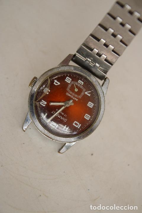 Relojes de pulsera: antiguo reloj diamant - Foto 1