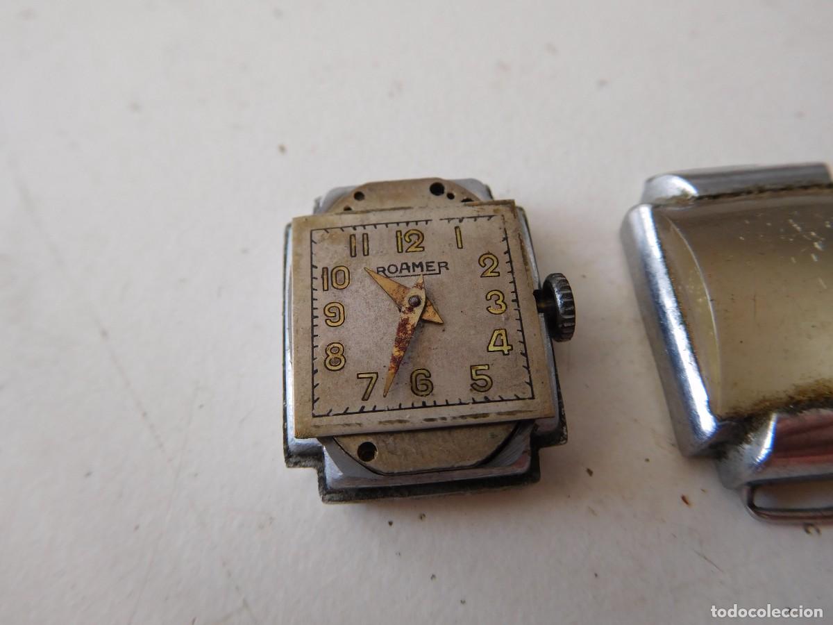 Relojes de pulsera: Reloj antiguo Roamer - Foto 3