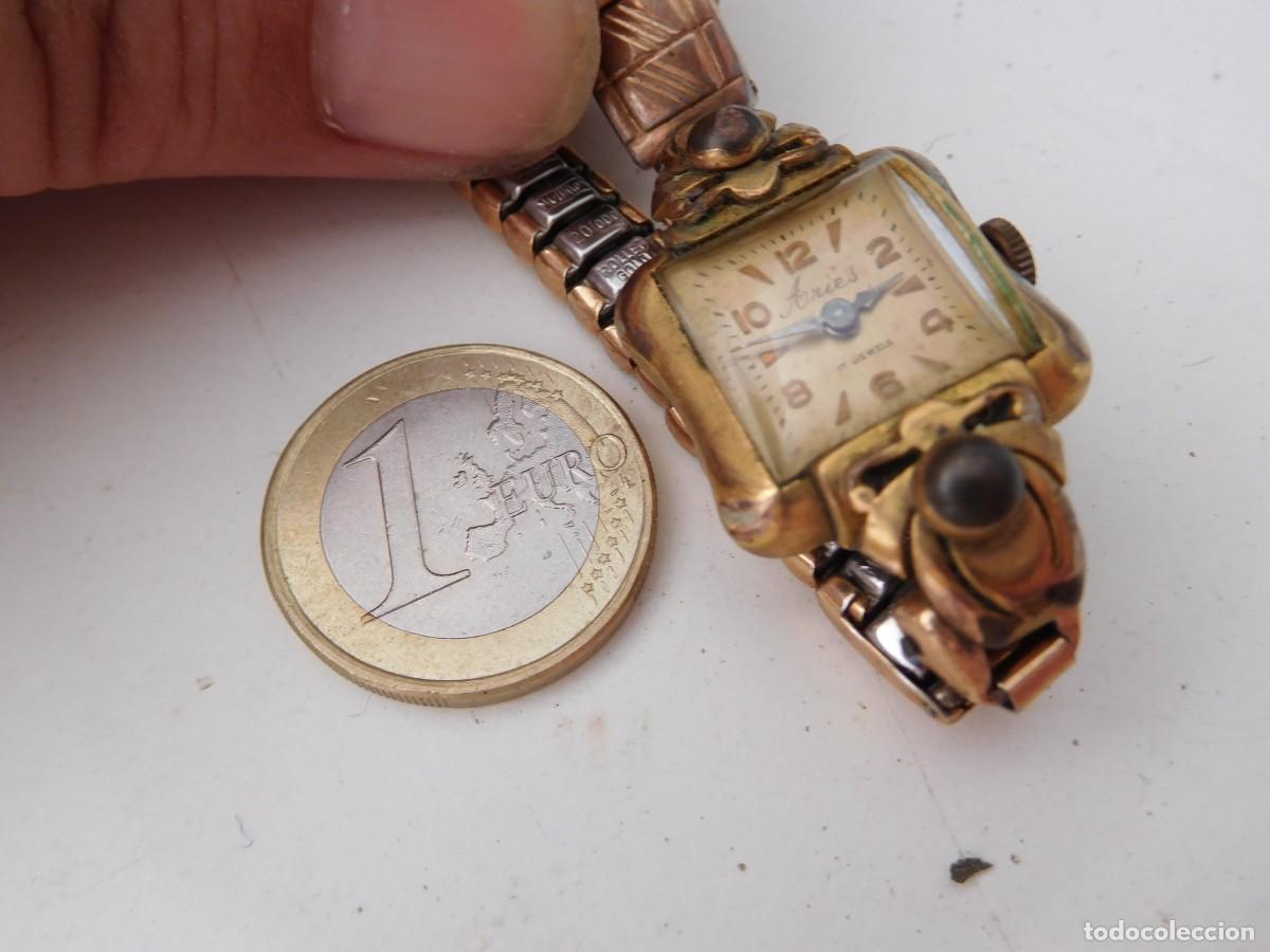 Relojes de pulsera: Reloj antiguo Aries - Foto 8