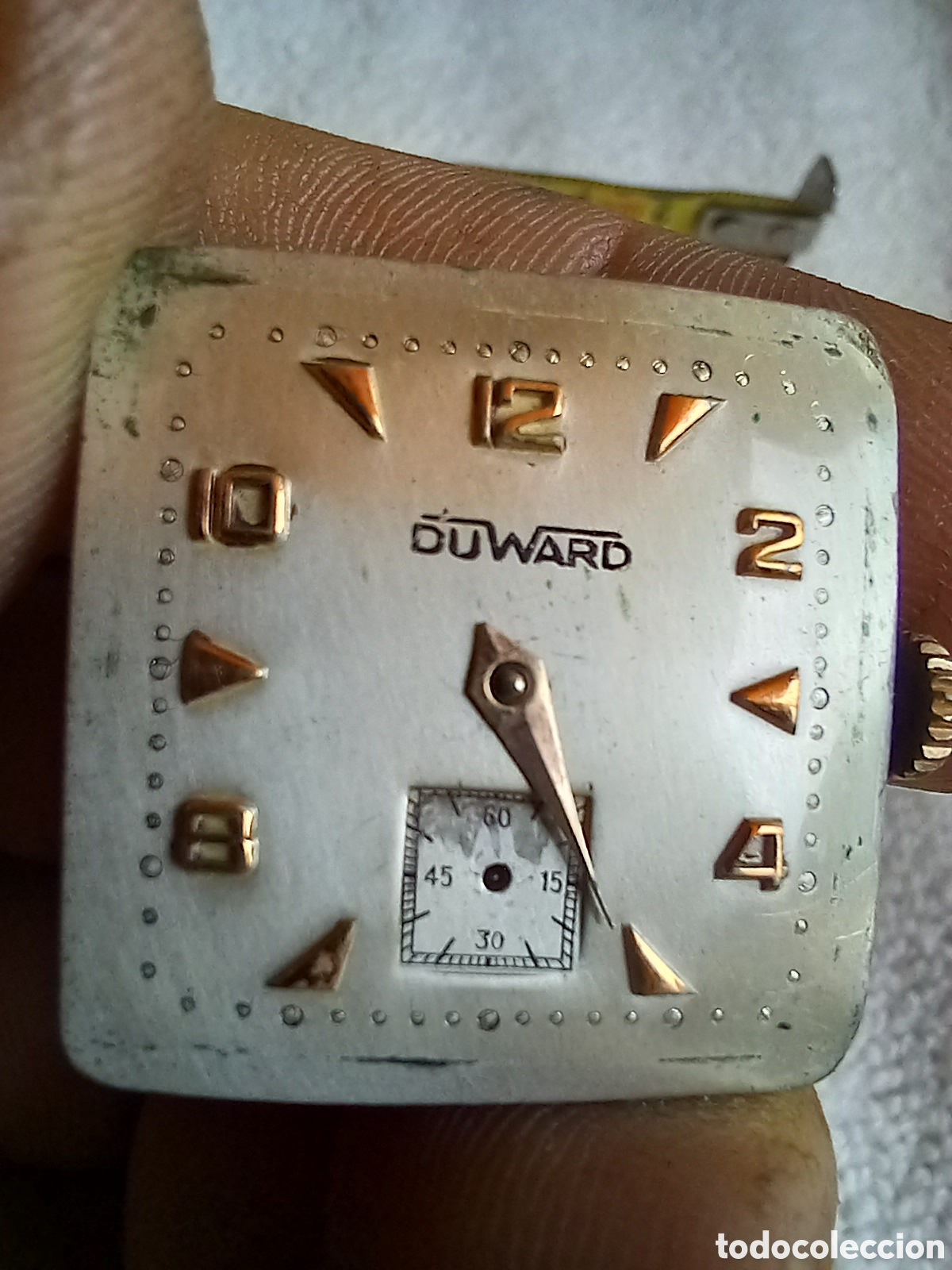 Relojes de pulsera: ANTIGUO RELOJ DUWARD - Foto 5
