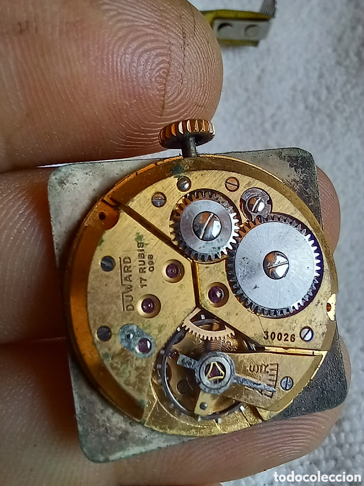 Relojes de pulsera: ANTIGUO RELOJ DUWARD - Foto 7