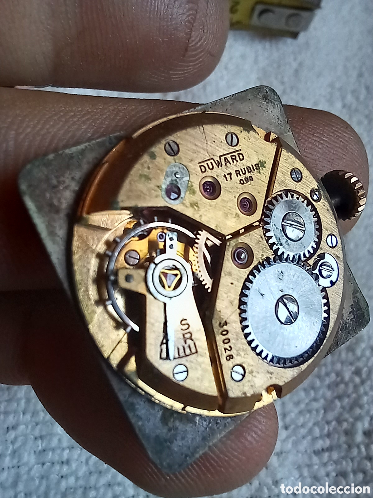 Relojes de pulsera: ANTIGUO RELOJ DUWARD - Foto 8