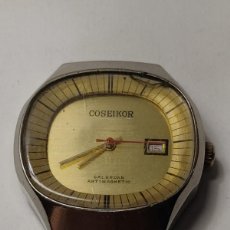 Relojes de pulsera: RELOJ ANTIGUO CUERDA MANUAL CABALLERO - COSEIKOR - CALENDAR ANTIMAGNETIC 1 JEWELS - FUNCIONANDO