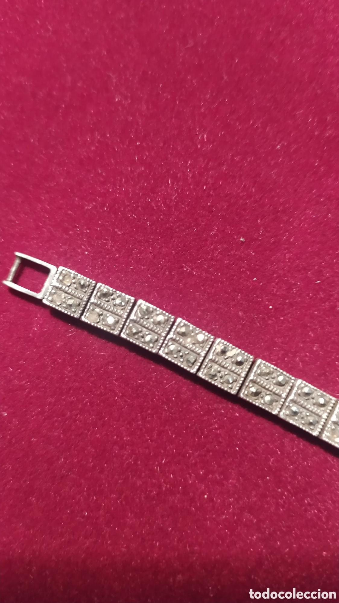 Relojes de pulsera: Reloj de plata y marquesitas - Foto 4