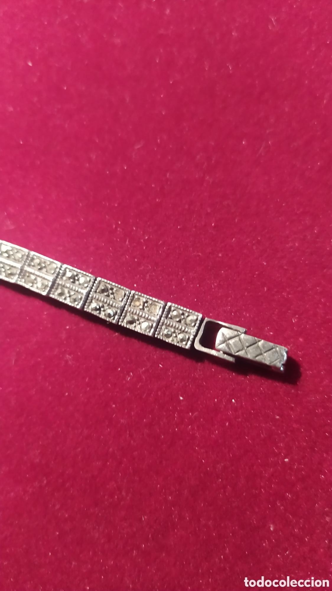 Relojes de pulsera: Reloj de plata y marquesitas - Foto 8