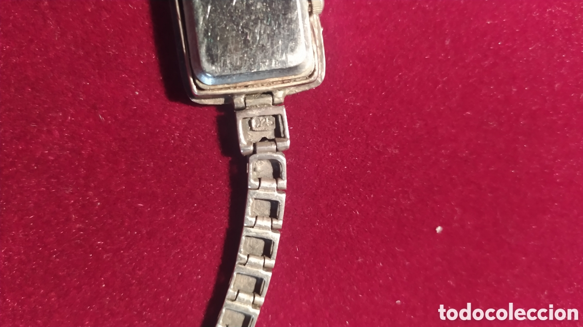 Relojes de pulsera: Reloj de plata y marquesitas - Foto 10
