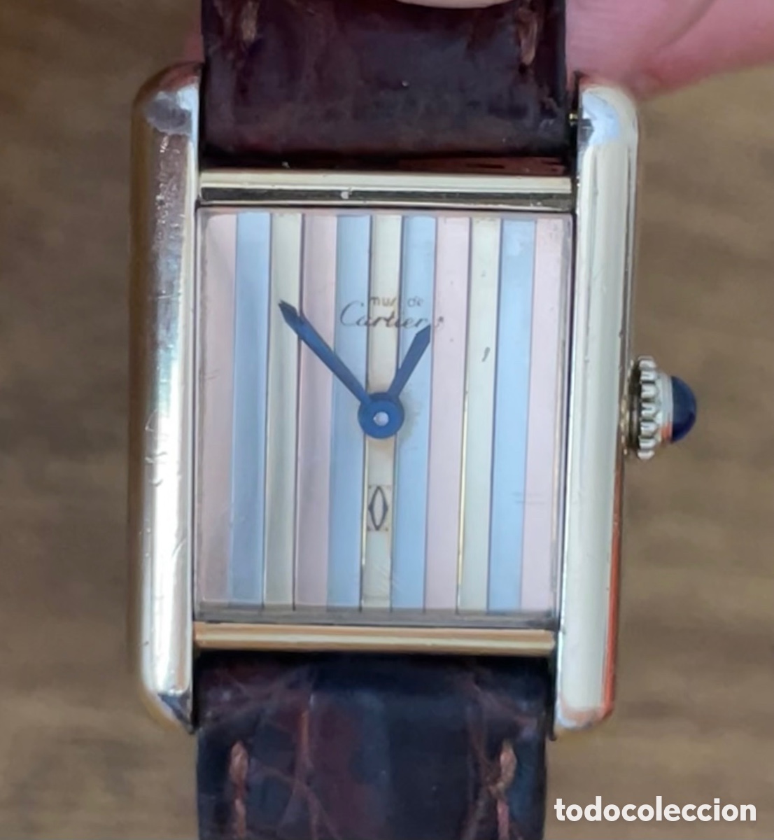 Montres-bracelets: Reloj Cartier Tank Vermeil
