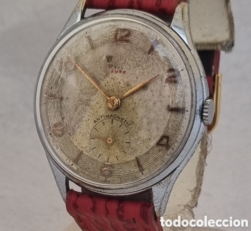 Relojes de pulsera: Reloj Yuste Luxe mec&aacute;nico 1016 - Foto 3
